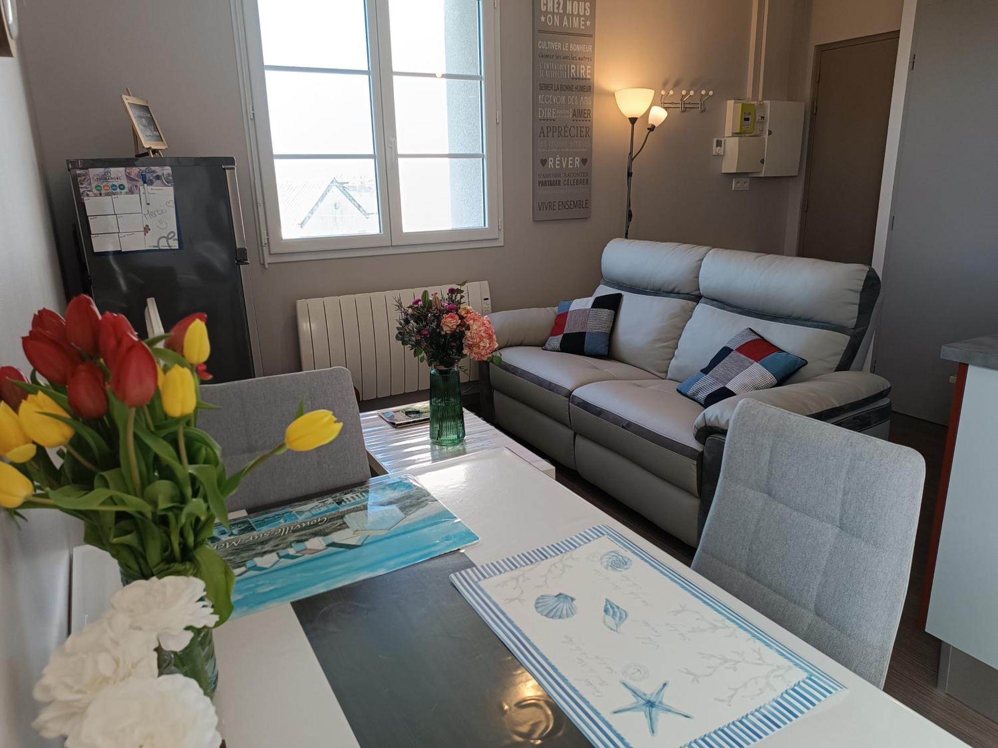 Appartement Cosy Proche Mer Gouville-sur-Mer Zewnętrze zdjęcie